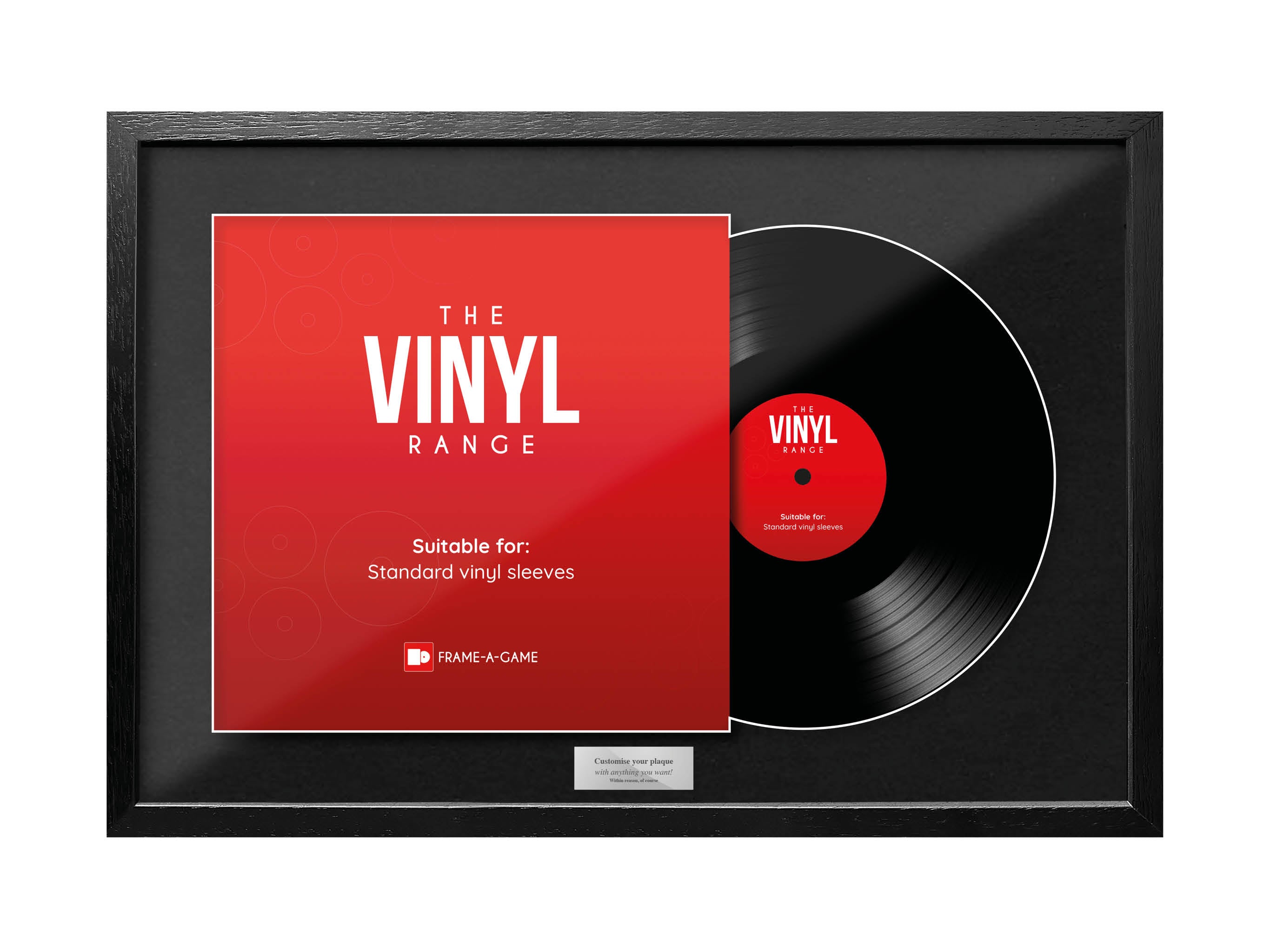 Use Your Own Sleeve & Record (Vinyl) Slim Exhibition Range Frame