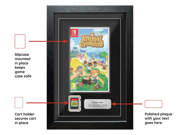 Animal Crossing: New Horizons (Switch) Exhibition Range Framed Game - Frame-A-Game