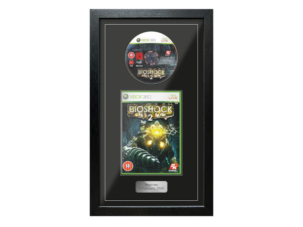 Bioshock 2 (Xbox 360) Exhibition Range Framed Game - Frame-A-Game