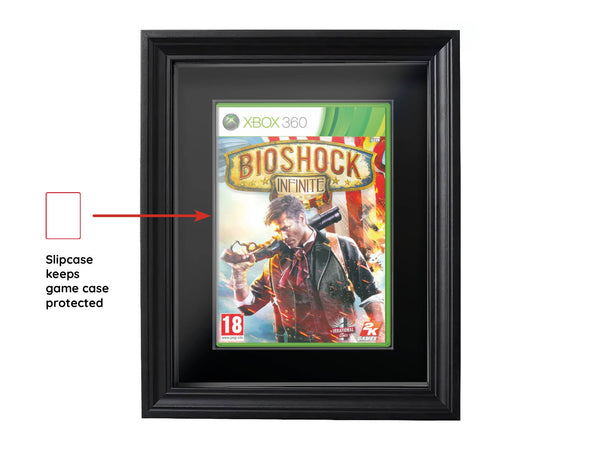 Bioshock Infinite (Xbox 360) Exhibition Range Framed Game - Frame-A-Game