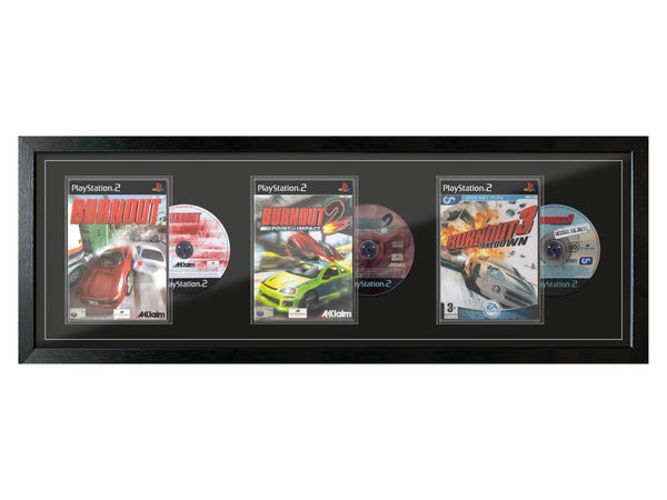Burnout Trilogy (PS2) Exhibition Range Framed Games - Frame-A-Game