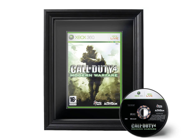 Call of Duty 4: Modern Warfare (Xbox 360) Exhibition Range Framed Game - Frame-A-Game
