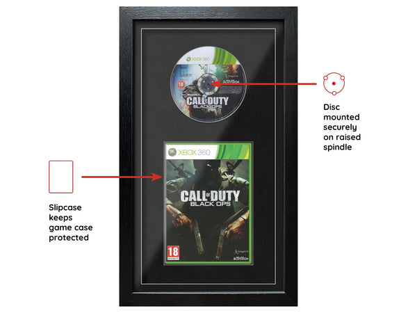 Call of Duty: Black Ops (Xbox 360) Exhibition Range Framed Game - Frame-A-Game