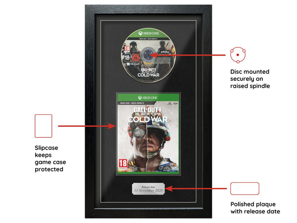 Call of Duty: Cold War (Xbox Series) Exhibition Range Framed Game - Frame-A-Game