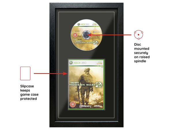 Call of Duty: Modern Warfare 2 (Xbox 360) Exhibition Range Framed Game - Frame-A-Game