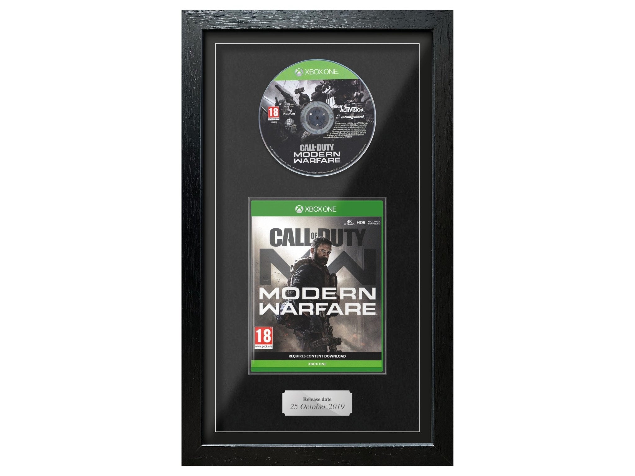 Call of Duty: Modern Warfare 2019 (Xbox One) Exhibition Range Framed Game - Frame-A-Game