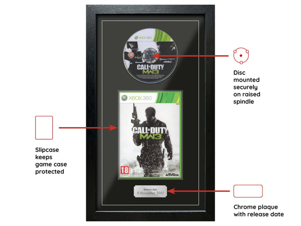 Call of Duty: Modern Warfare 3 (Xbox 360) Exhibition Range Framed Game - Frame-A-Game