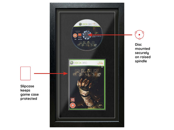 Dead Space (Xbox 360) Exhibition Range Framed Game - Frame-A-Game
