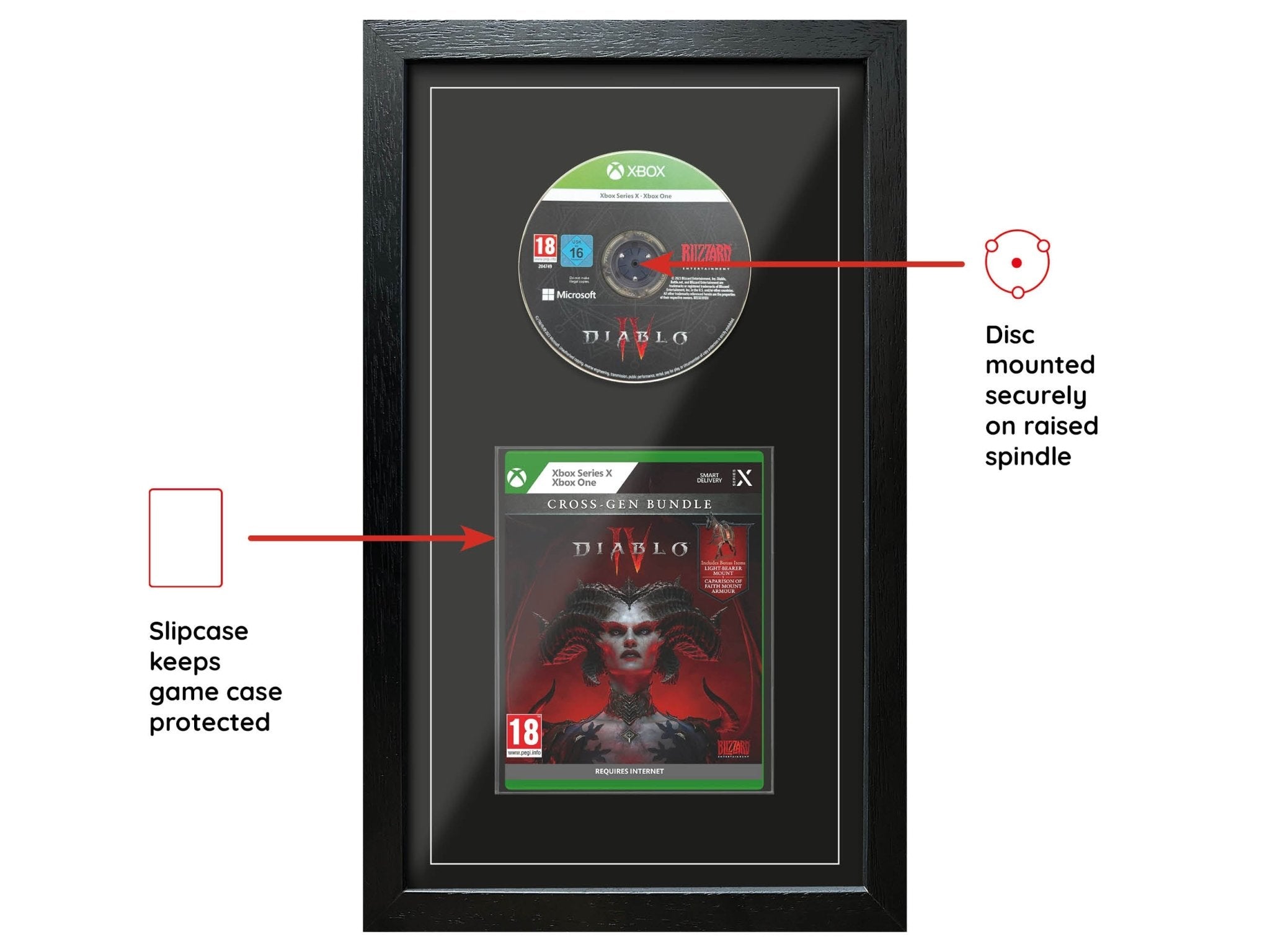 Diablo IV (Exhibition Range) Framed Game - Frame-A-Game