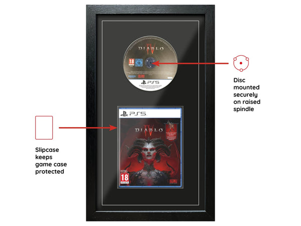 Diablo IV (Exhibition Range) Framed Game - Frame-A-Game