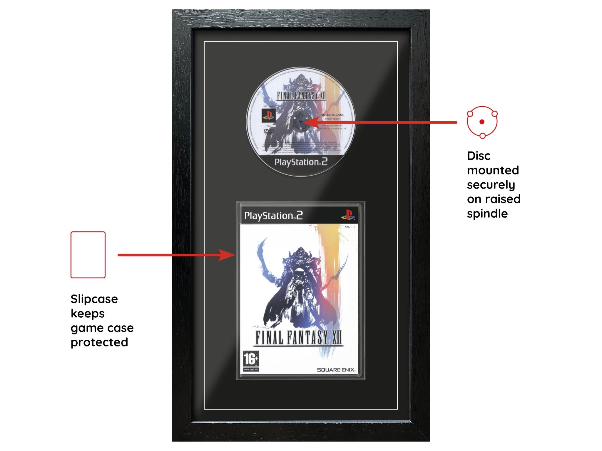 Final Fantasy XIII (Exhibition Range) Framed Game - Frame-A-Game