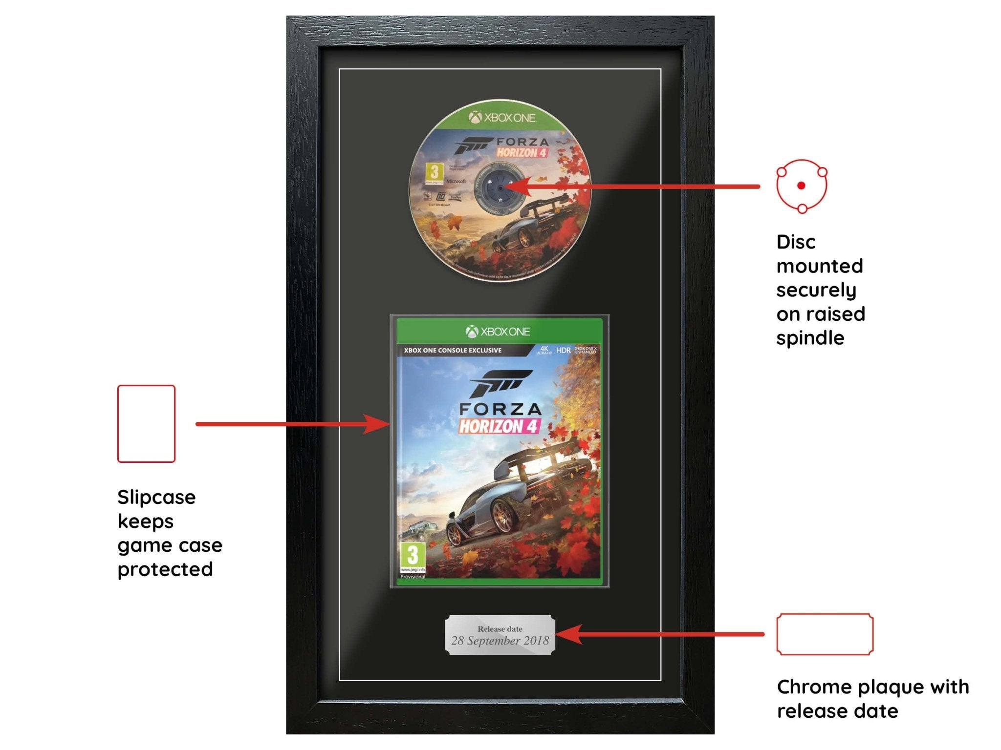 Forza Horizon 4 (Exhibition Range) Framed Game - Frame-A-Game