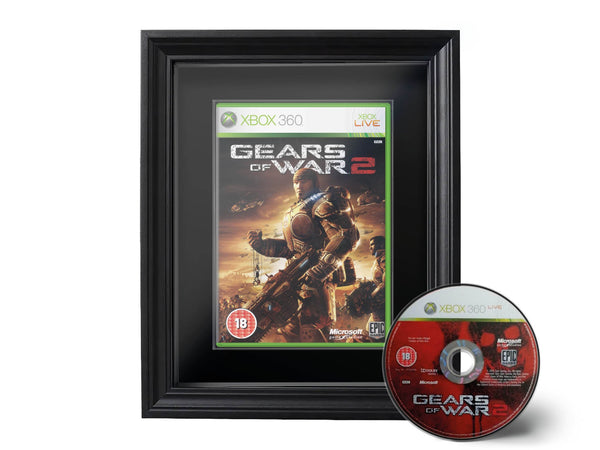 Gears of War 2 (Showcase Range) Framed Game - Frame-A-Game