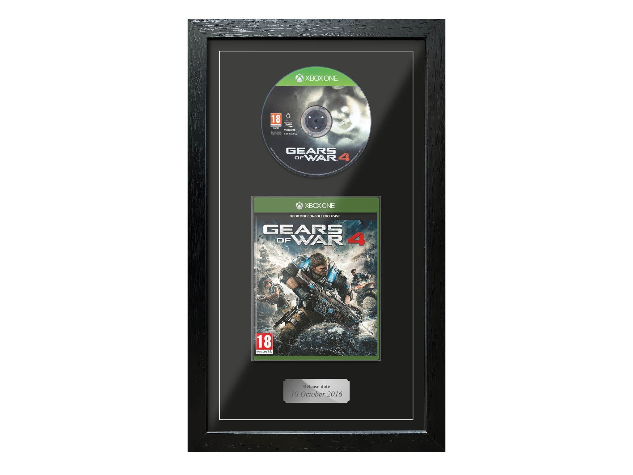 Gears of War 4 (Exhibition Range) Framed Game - Frame-A-Game