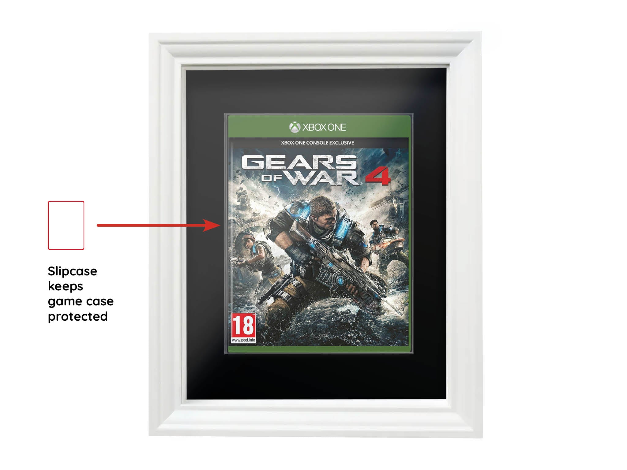 Gears of War 4 (Showcase Range) Framed Game - Frame-A-Game