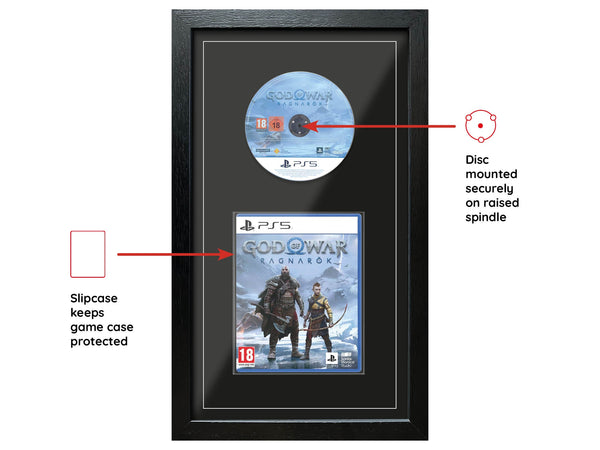 God of War: Ragnarök (Exhibition Range) Framed Game - Frame-A-Game