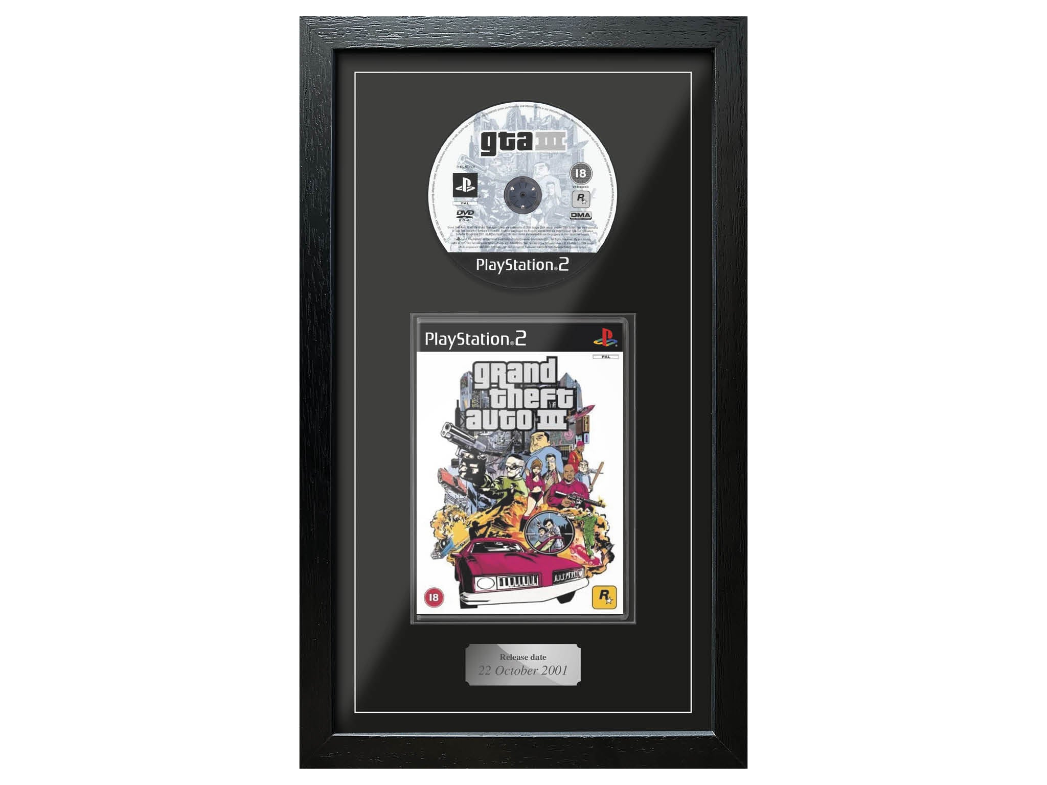 GTA3 (Exhibition Range) Framed Game - Frame-A-Game