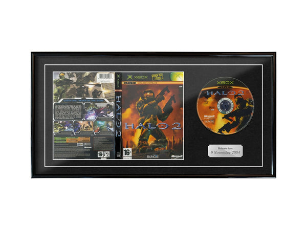 Halo 2 (Full Sleeve Range) Framed Game - Frame-A-Game