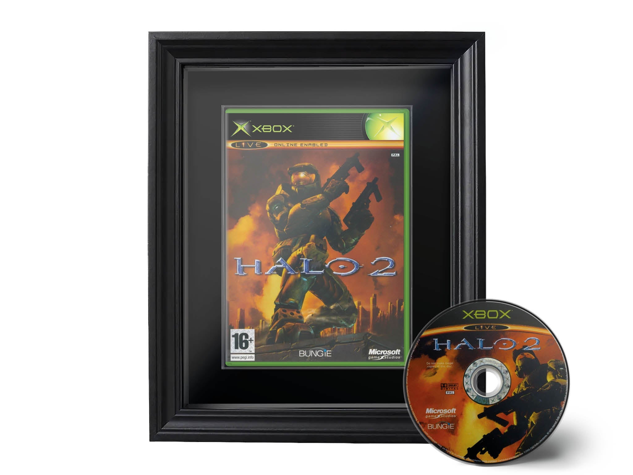 Halo 2 (Showcase Range) Framed Game - Frame-A-Game