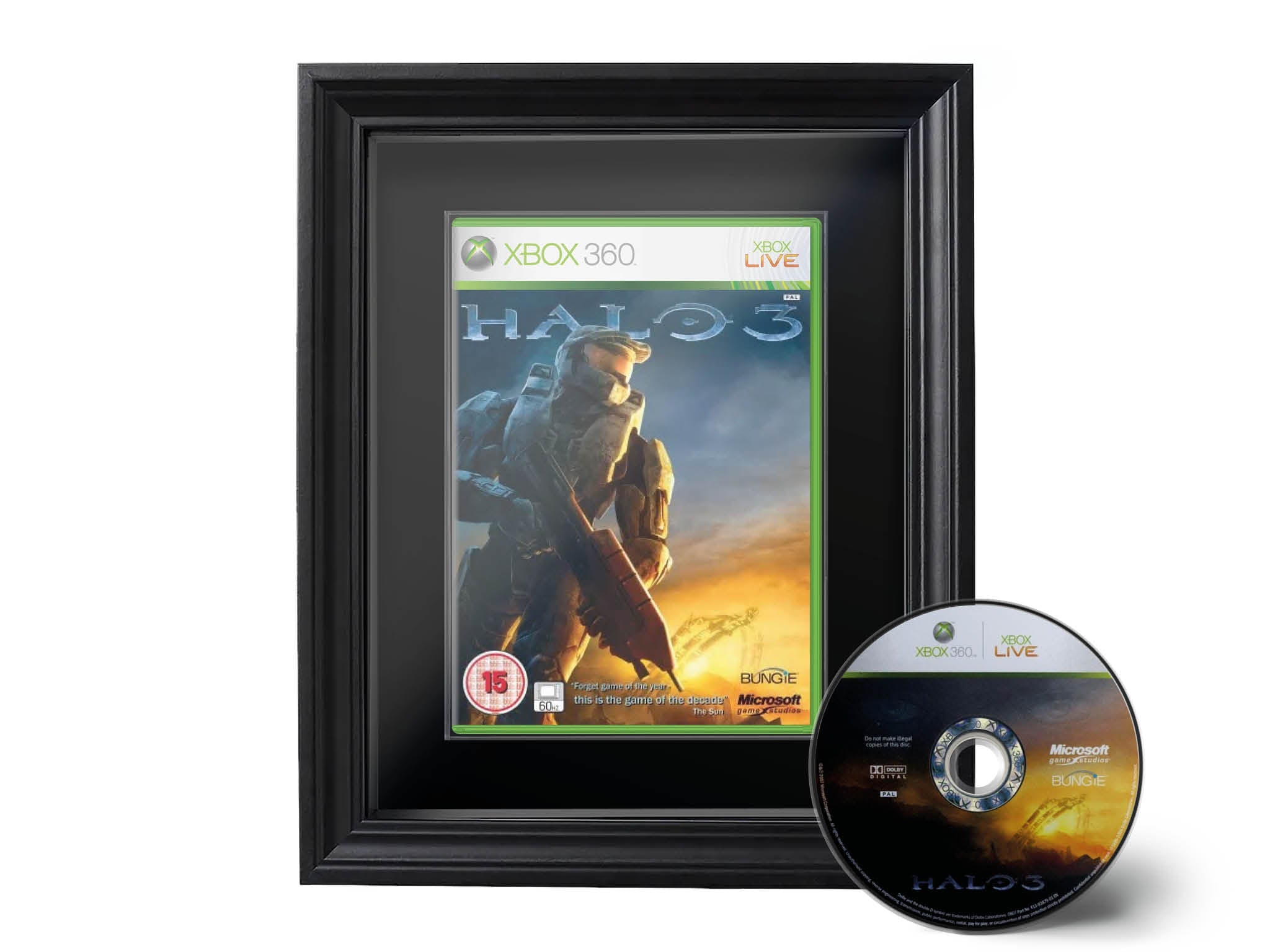 Halo 3 (Showcase Range) Framed Game - Frame-A-Game