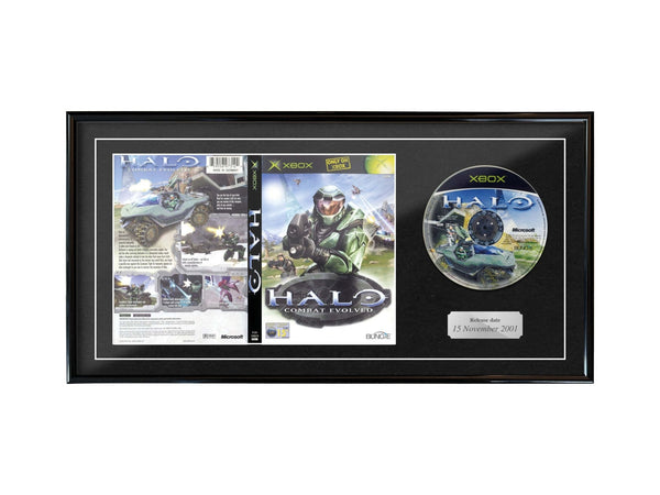 Halo: Combat Evolved (Full Sleeve Range) Framed Game - Frame-A-Game