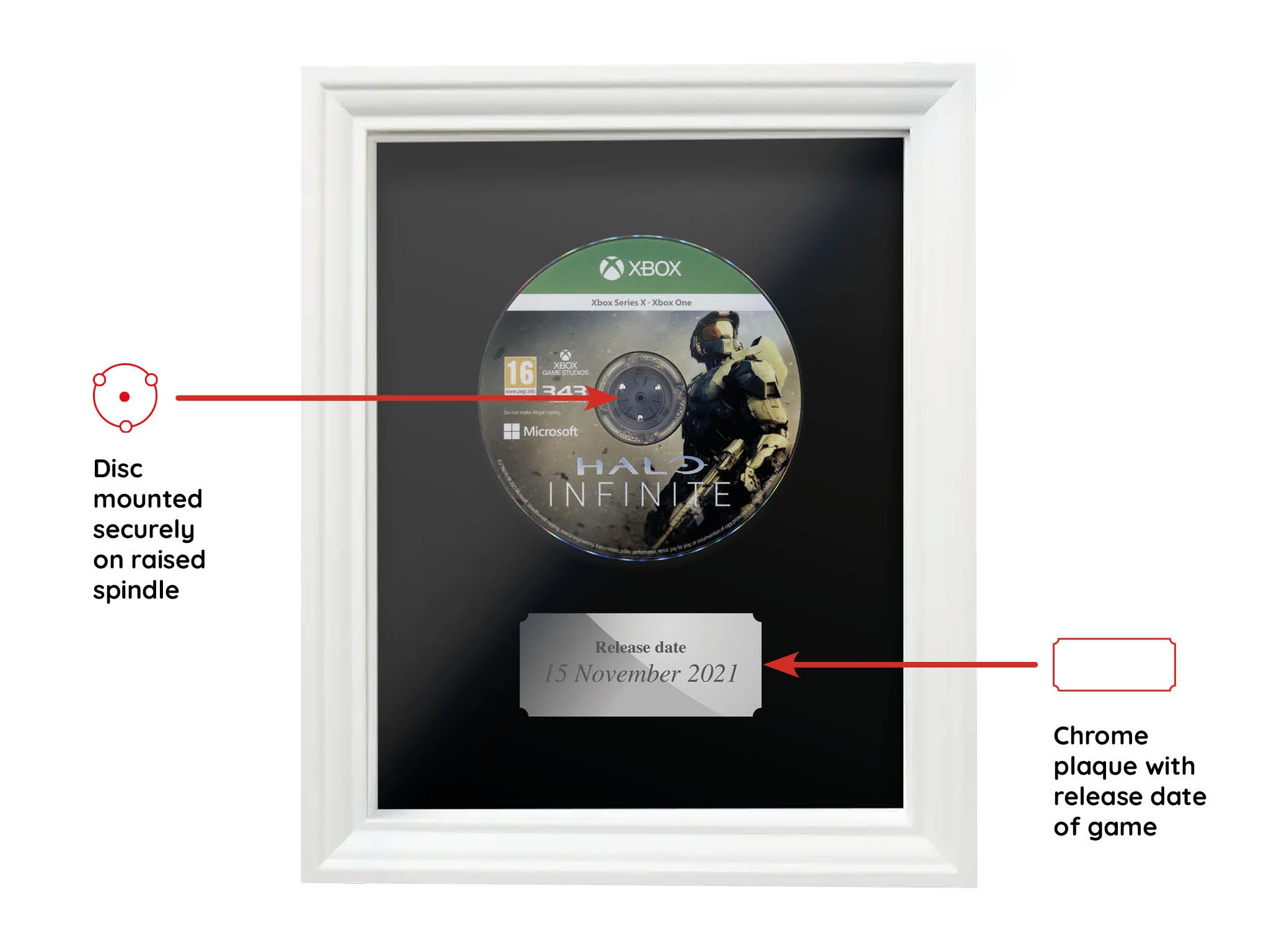 Halo Infinite (Showcase Range) Framed Game - Frame-A-Game