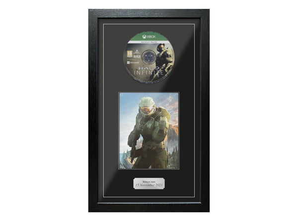 Halo Infinite Steelbook Edition (Exhibition Range) Framed Game - Frame-A-Game