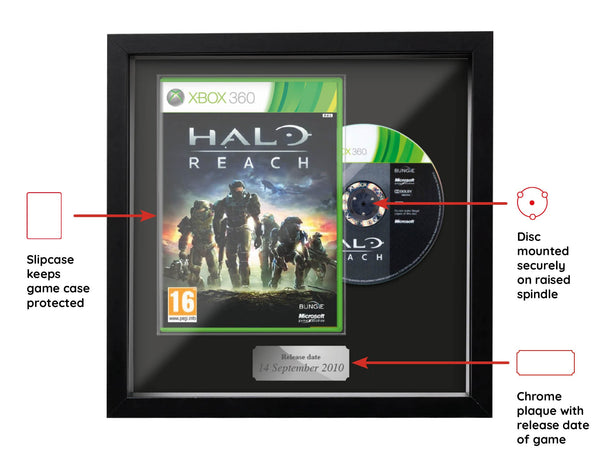 Halo Reach (Combined Range) Framed Game - Frame-A-Game