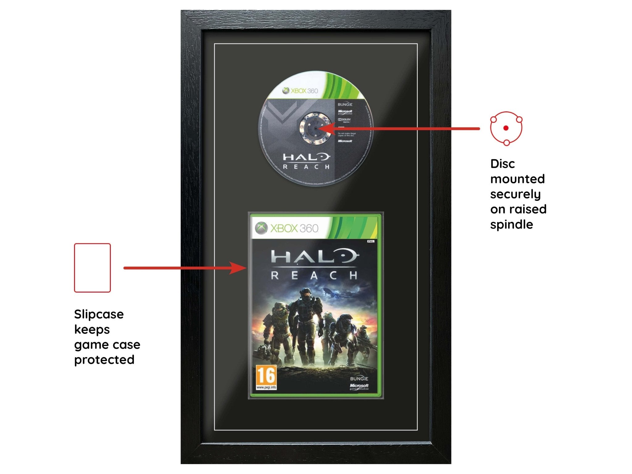 Halo: Reach (Exhibition Range) Framed Game - Frame-A-Game