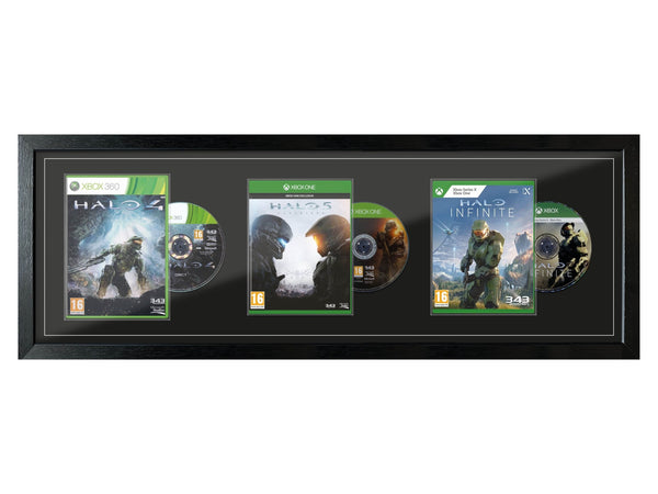 Halo Reclaimer Trilogy (Exhibition Range) Framed Games - Frame-A-Game
