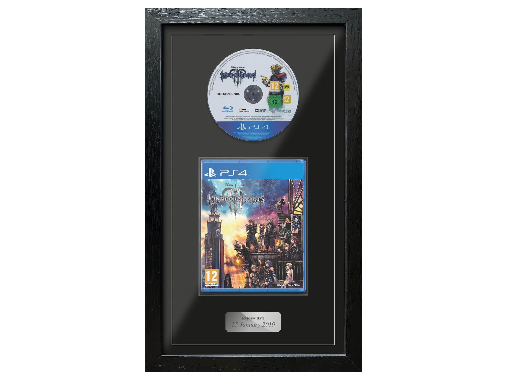 Kingdom Hearts 3 (Exhibition Range) Framed Game - Frame-A-Game