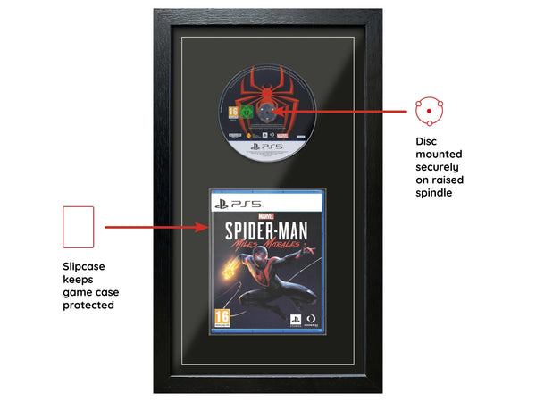 Marvel's Spider-Man: Miles Morales (Exhibition Range) Framed Game - Frame-A-Game