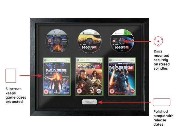 Mass Effect Trilogy (Exhibition Range) Framed Games - Frame-A-Game