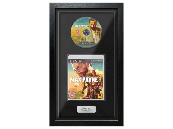 Max Payne 3 (Exhibition Range) Framed Game - Frame-A-Game