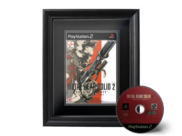 Metal Gear Solid 2 (Showcase Range) Framed Game - Frame-A-Game