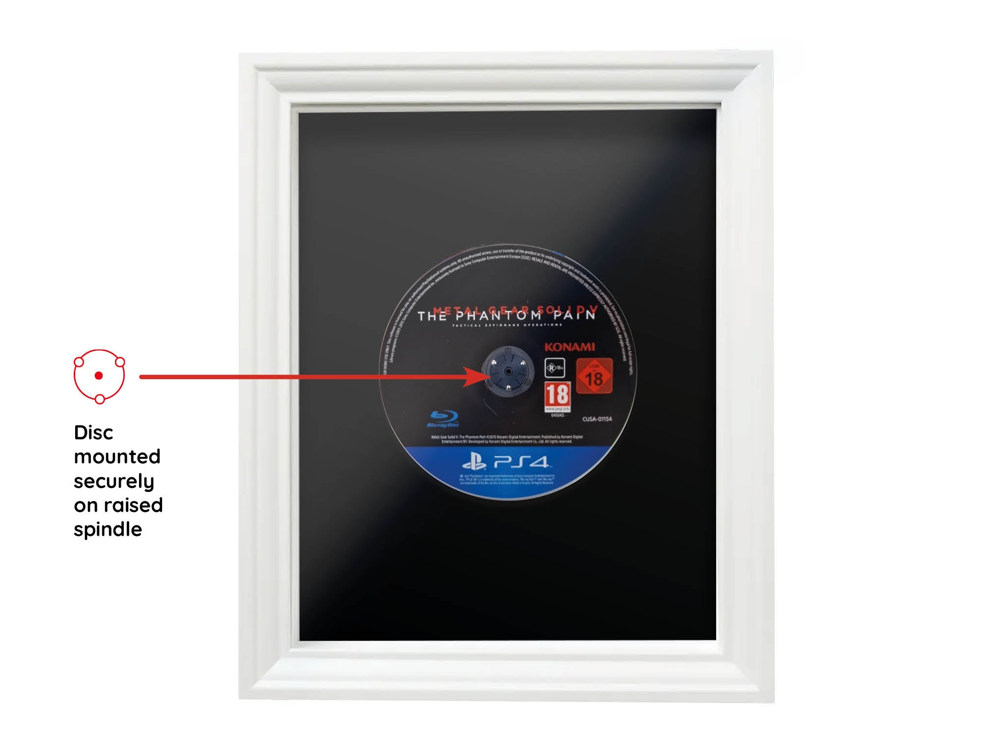 Metal Gear Solid V (Showcase Range) Framed Game - Frame-A-Game