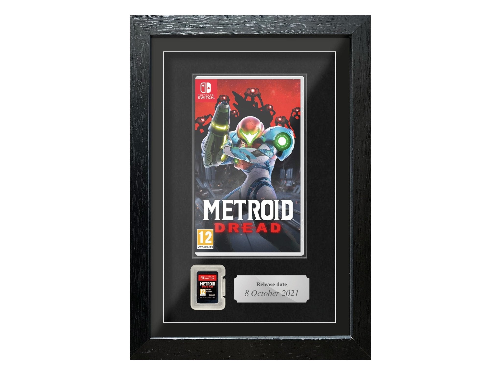 Metroid Dread (Exhibition Range) Framed Game - Frame-A-Game