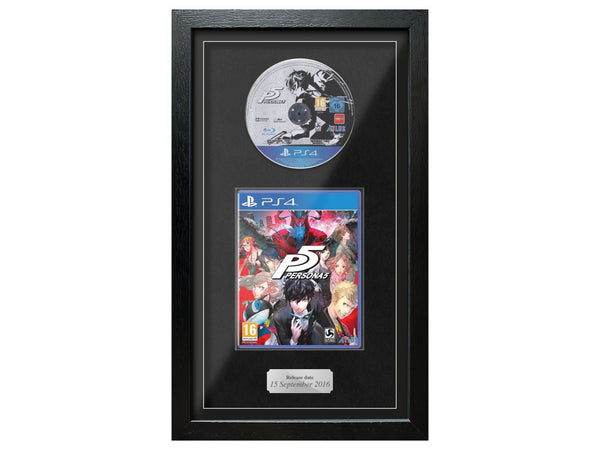 Persona 5 (PS4) Exhibition Range Framed Game - Frame-A-Game