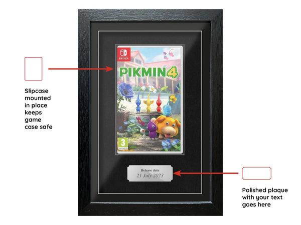 Pikmin 4 (Exhibition Range) Framed Game - Frame-A-Game