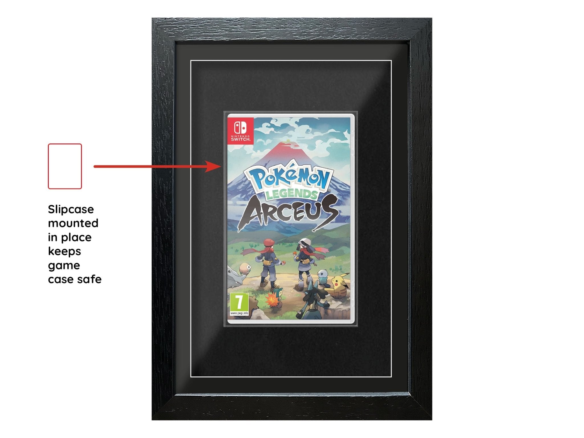 Pokémon Arceus (Exhibition Range) Framed Game - Frame-A-Game