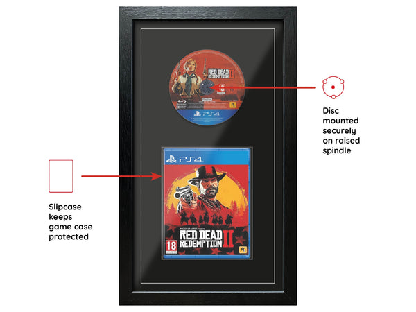 Red Dead Redemption II (Exhibition Range) Framed Game - Frame-A-Game