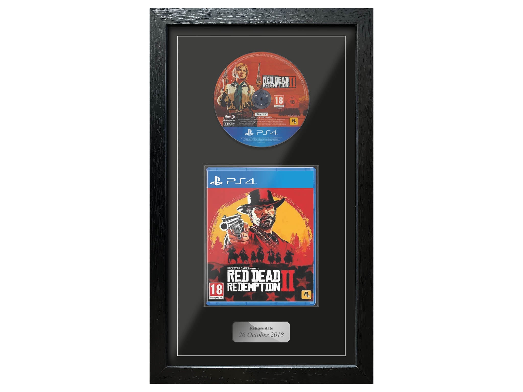 Red Dead Redemption II (Exhibition Range) Framed Game - Frame-A-Game