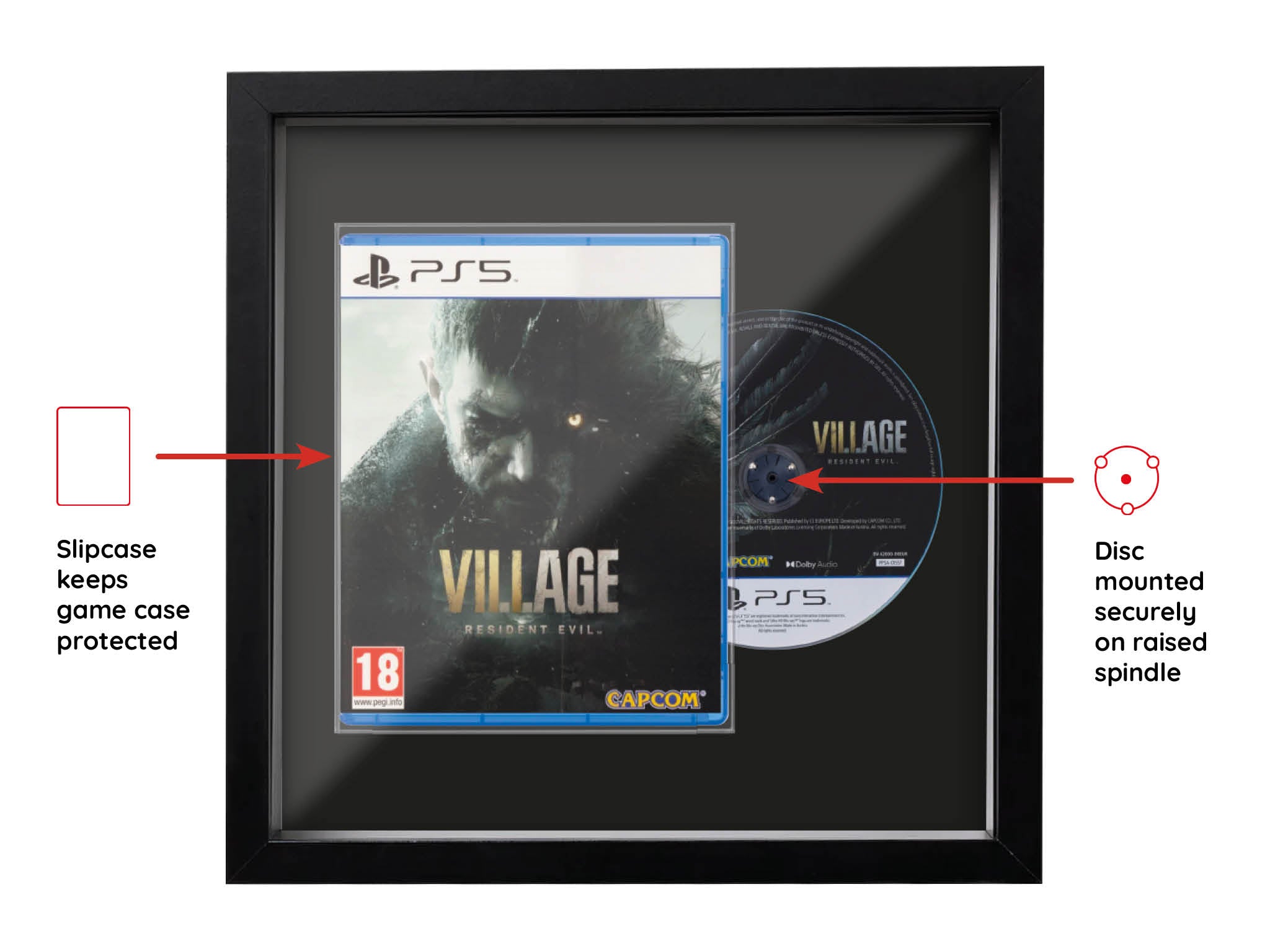 Resident Evil Village (Combined Range) Framed Game - Frame-A-Game