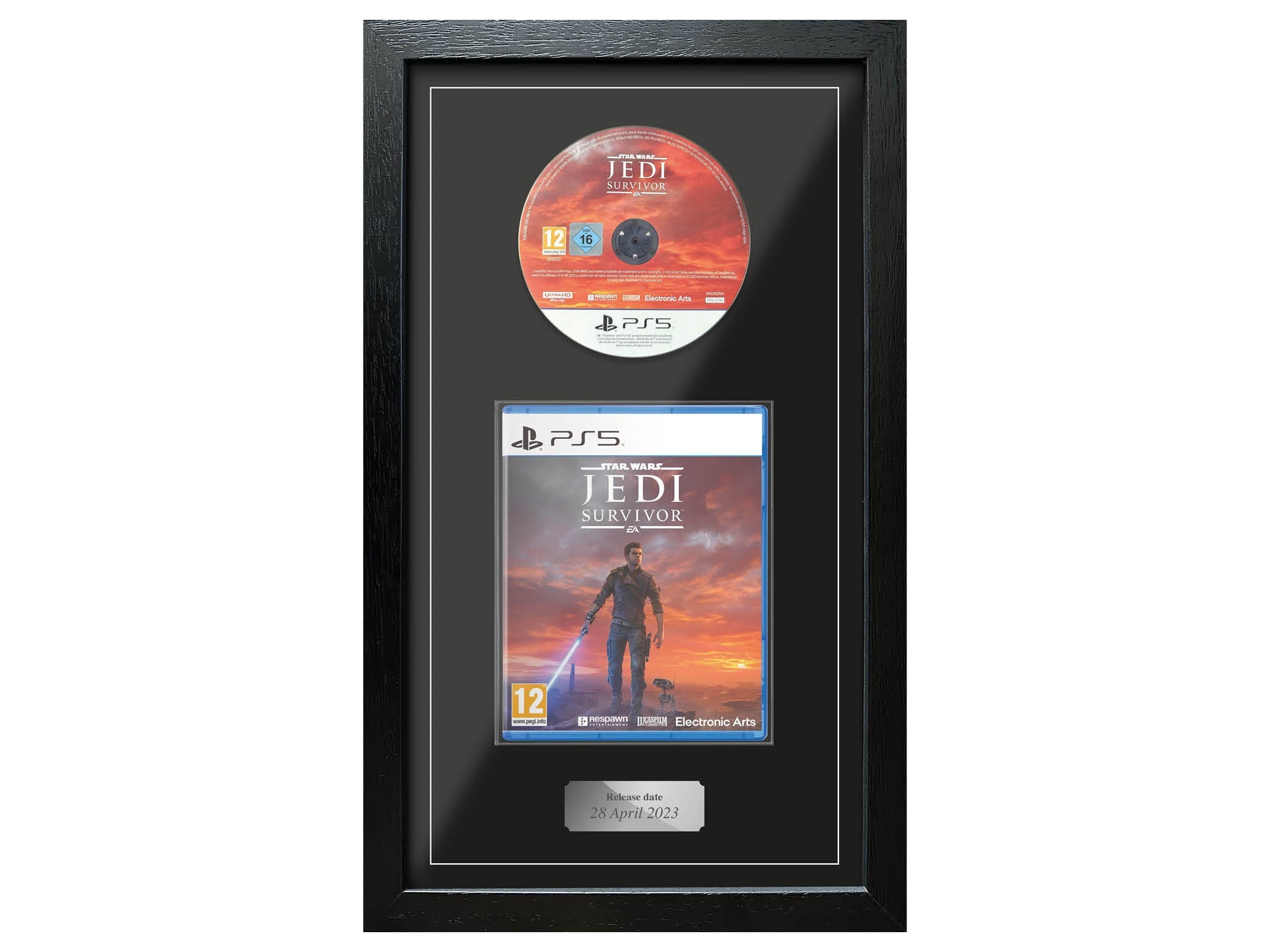 STAR WARS Jedi: Survivor (Exhibition Range) Framed Game - Frame-A-Game