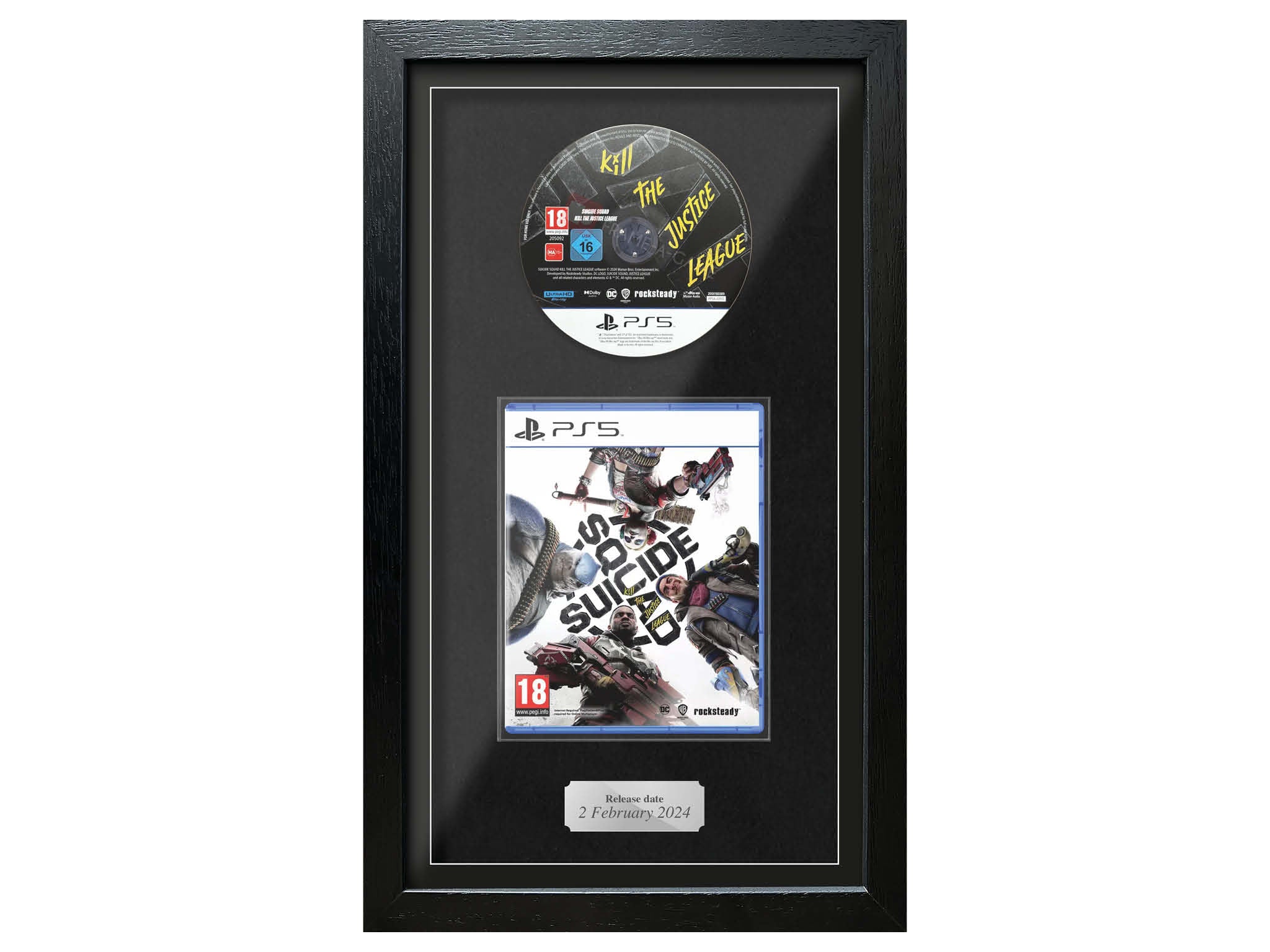 Suicide Squad: Kill the Justice League (Exhibition Range) Framed Game - Frame-A-Game