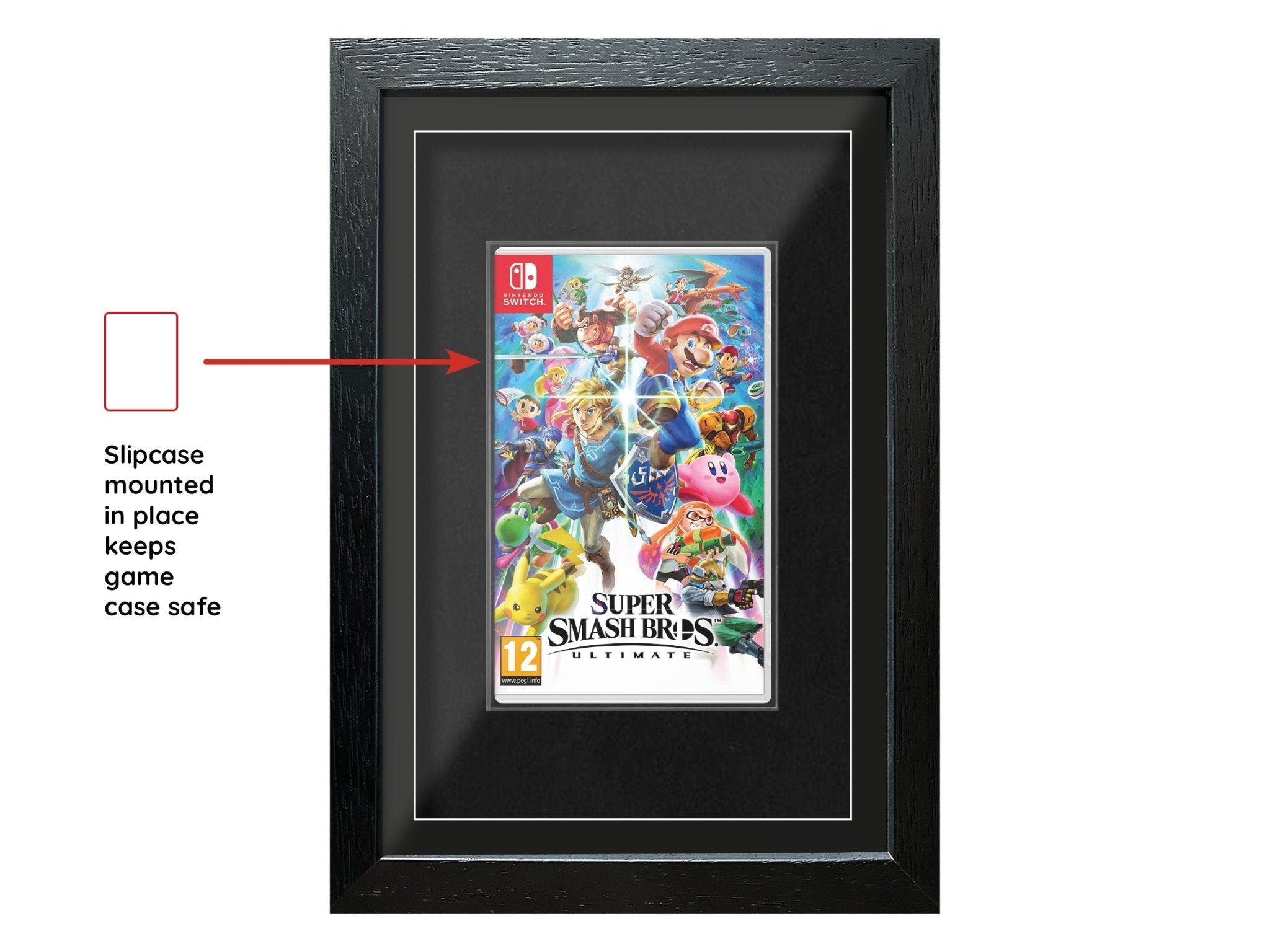 Super Smash Bros. Ultimate (Exhibition Range) Framed Game - Frame-A-Game