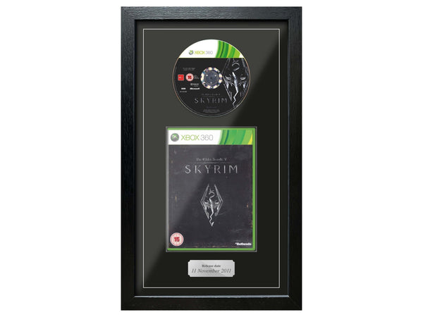 The Elder Scrolls: Skyrim (Exhibition Range) Framed Game - Frame-A-Game