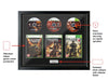 The Gears of War Trilogy (Exhibition Range) Framed Games - Frame-A-Game