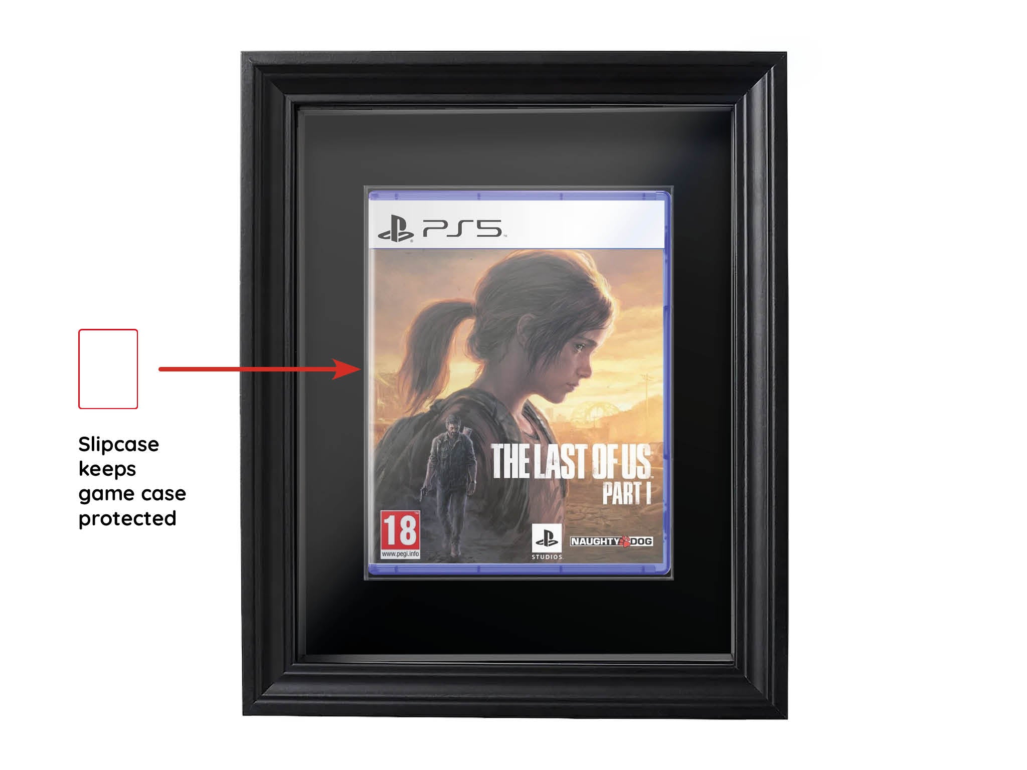The Last of Us Part I (Showcase Range) Framed Game - Frame-A-Game