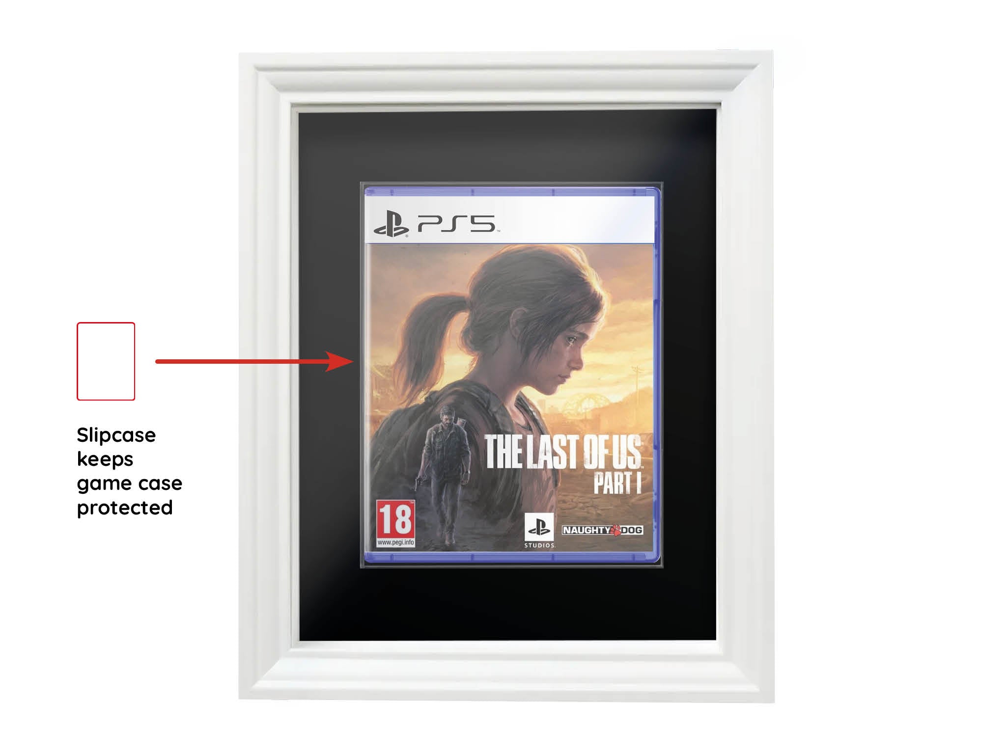 The Last of Us Part I (Showcase Range) Framed Game - Frame-A-Game